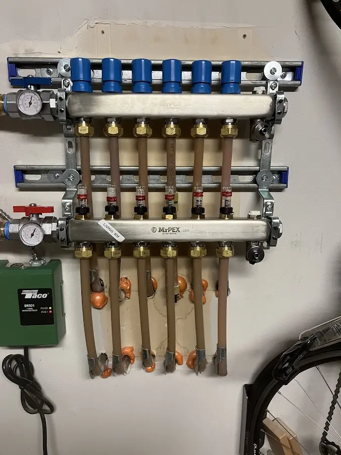 Plumber performing Leak Detection at a residential property in Beaumont